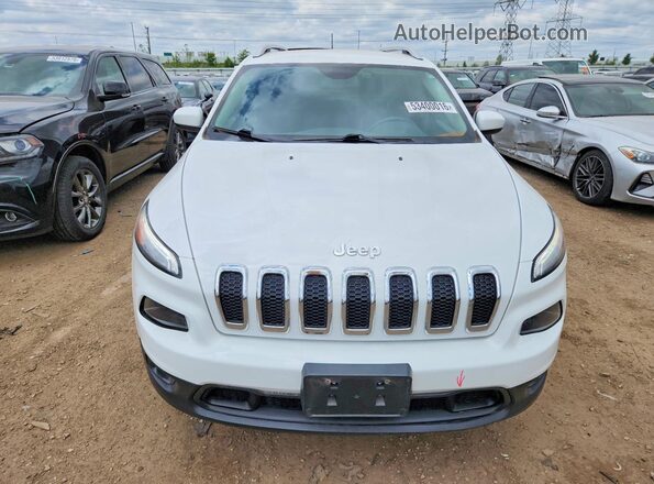 1C4PJMCB7JD614764 2018 JEEP CHEROKEE Белый Вид спереди