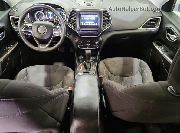 1C4PJMCB7KD136914 2019 JEEP CHEROKEE Белый Вид панели приборов