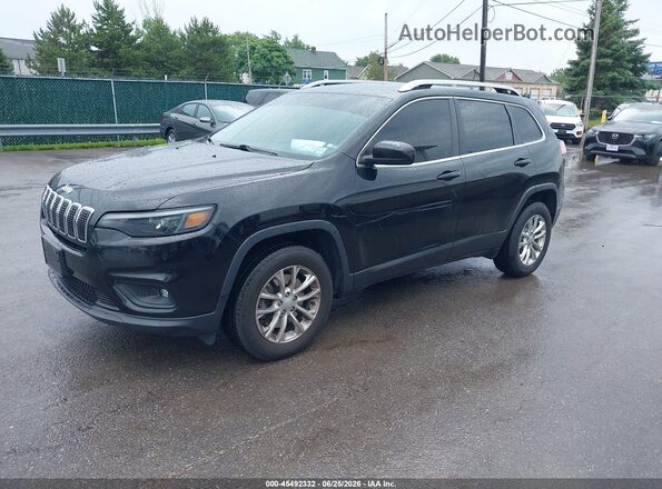 1C4PJMCB7KD176992 2019 JEEP CHEROKEE Black Առջևի ձախ երեք քառորդ տեսարան