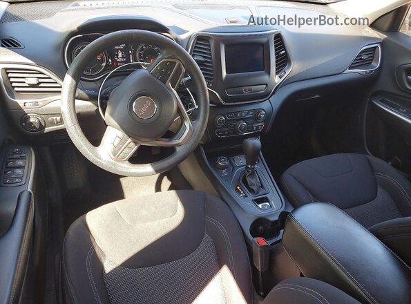 1C4PJMCB7KD486043 2019 JEEP CHEROKEE Gray Առջևի վահանակի տեսք