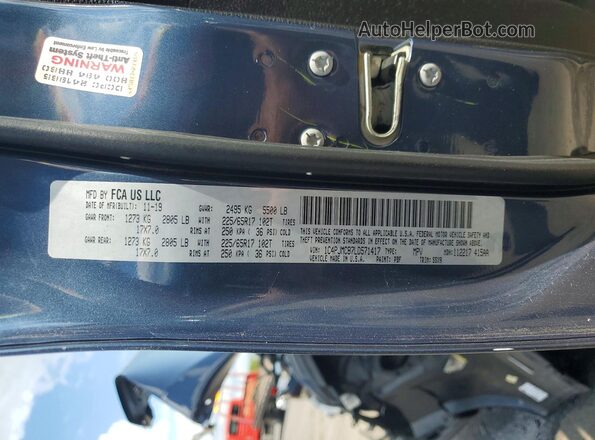 1C4PJMCB7LD571417 2020 JEEP CHEROKEE Blue 
