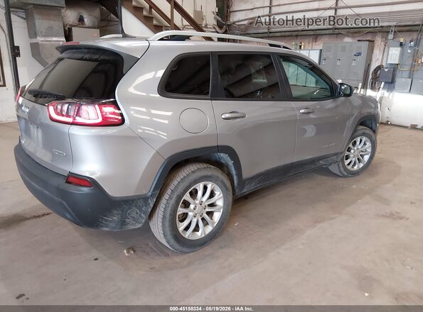 1C4PJMCB7MD239530 2021 JEEP CHEROKEE Silver Задня права чверть