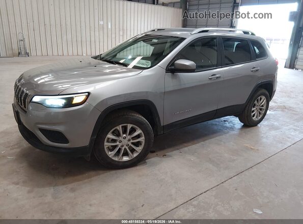 1C4PJMCB7MD239530 2021 JEEP CHEROKEE Silver Передня ліва чверть