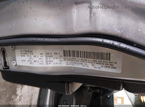 1C4PJMCB8HW556954 2017 JEEP CHEROKEE Gray ძრავის განყოფილების ხედი