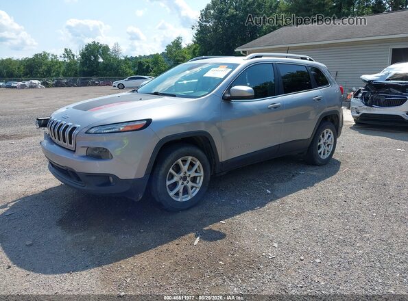 1C4PJMCB8HW615744 2017 JEEP CHEROKEE Silver Front left