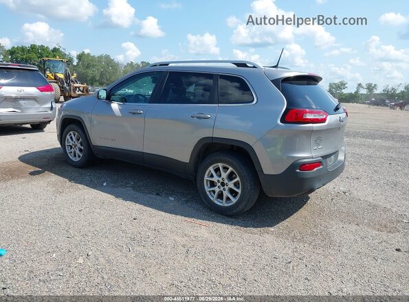 1C4PJMCB8HW615744 2017 JEEP CHEROKEE Silver Rear left
