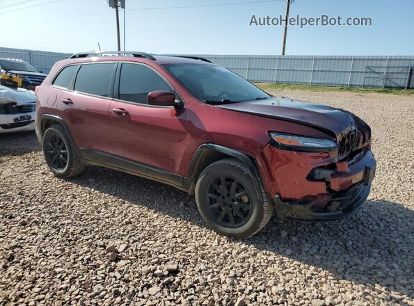 1C4PJMCB8JD609508 2018 JEEP CHEROKEE Maroon Front right