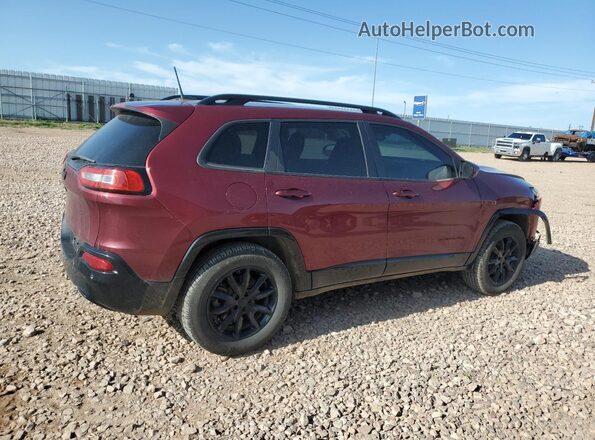 1C4PJMCB8JD609508 2018 JEEP CHEROKEE Maroon Rear right