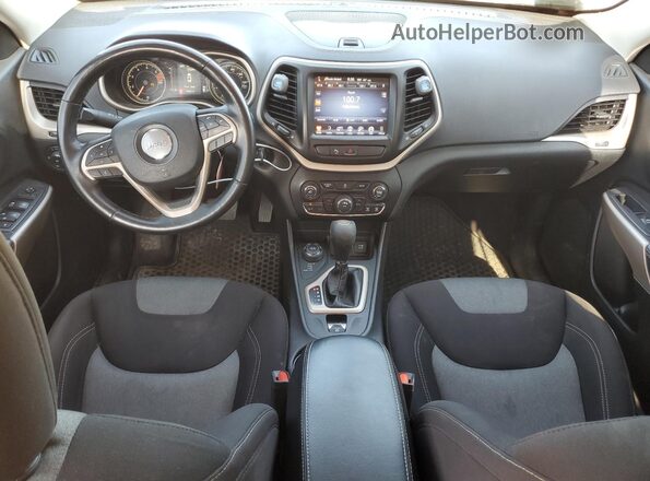 1C4PJMCB8JD609508 2018 JEEP CHEROKEE Maroon Dashboard view