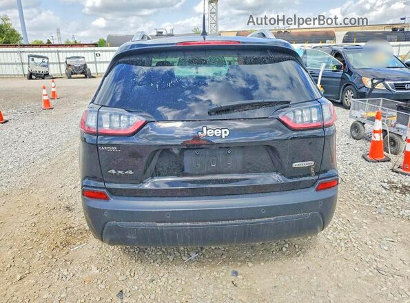 1C4PJMCB8LD626182 2020 JEEP CHEROKEE Black Вид ззаду