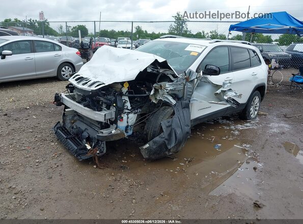 1C4PJMCB8MD100328 2021 JEEP CHEROKEE White Front left