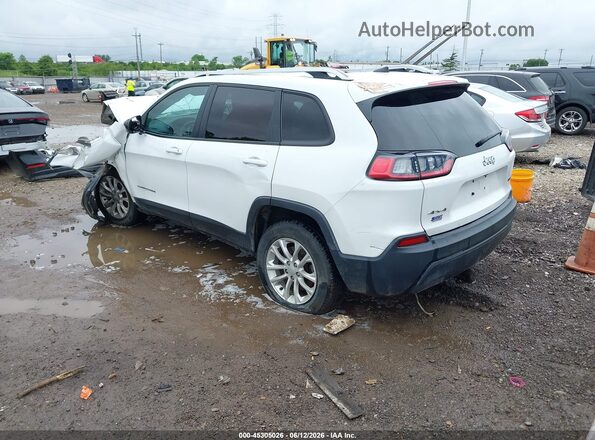 1C4PJMCB8MD100328 2021 JEEP CHEROKEE White Rear left