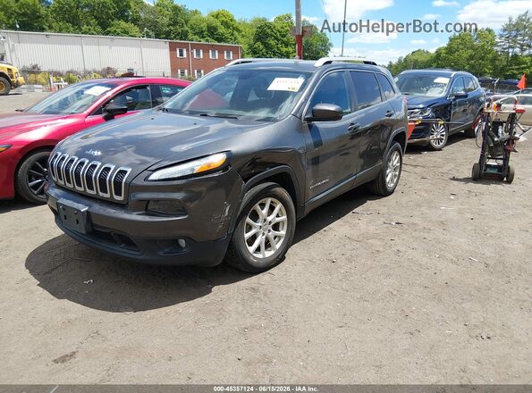 1C4PJMCB9GW100640 2016 JEEP CHEROKEE Gray Vista tres cuartos delantera izquierda
