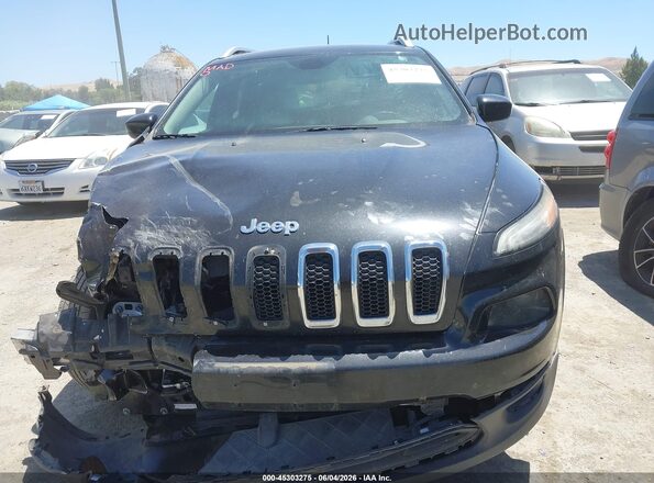 1C4PJMCB9GW248545 2016 JEEP CHEROKEE Черный Вид щитка приборов