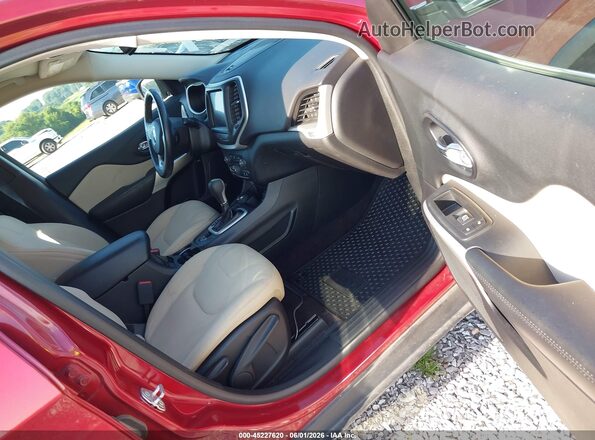 1C4PJMCB9HW574959 2017 JEEP CHEROKEE Maroon Vista interior delantera