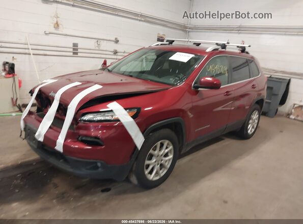 1C4PJMCB9HW647635 2017 JEEP CHEROKEE Maroon Przód lewy
