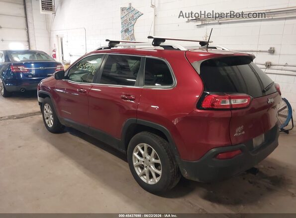 1C4PJMCB9HW647635 2017 JEEP CHEROKEE Maroon Tył lewy