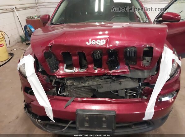 1C4PJMCB9HW647635 2017 JEEP CHEROKEE Maroon Widok z przodu