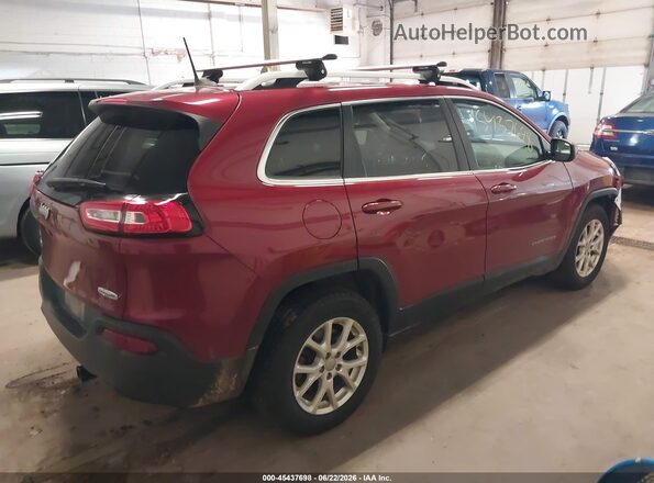 1C4PJMCB9HW647635 2017 JEEP CHEROKEE Maroon Tył prawy