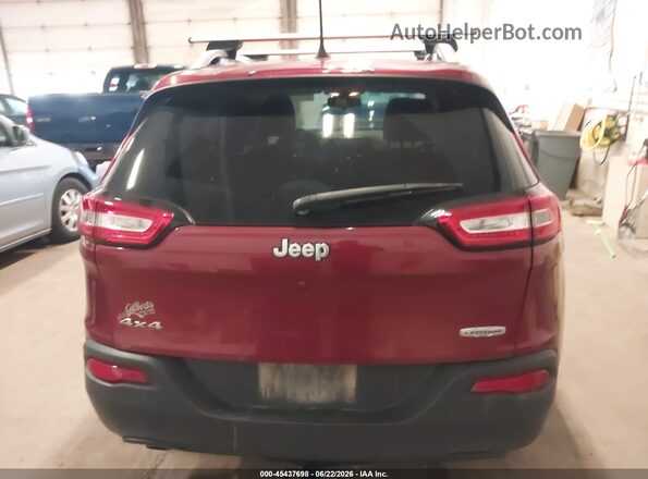1C4PJMCB9HW647635 2017 JEEP CHEROKEE Maroon 