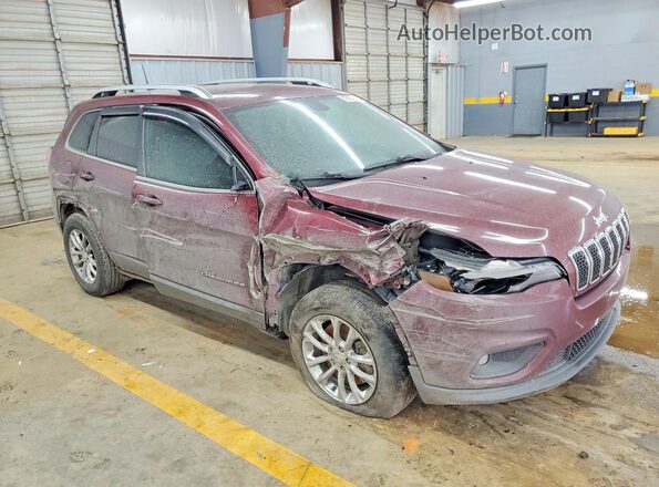 1C4PJMCB9KD157778 2019 JEEP CHEROKEE Burgundy Передня права чверть