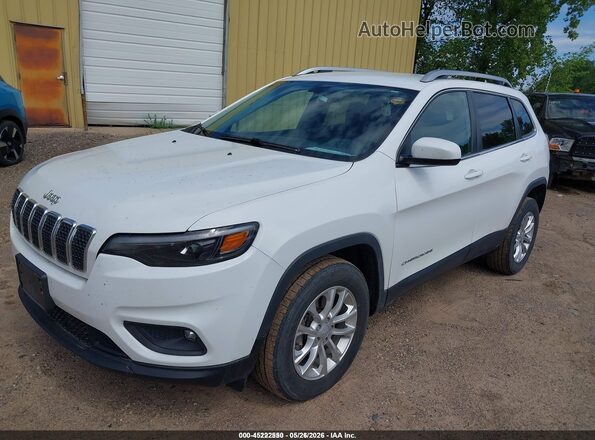 1C4PJMCB9KD341182 2019 JEEP CHEROKEE White Vista tres cuartos delantera izquierda