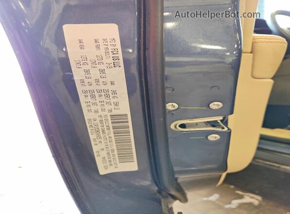 1C4PJMCB9KD424255 2019 JEEP CHEROKEE Blue Вид наклейки з VIN-кодом