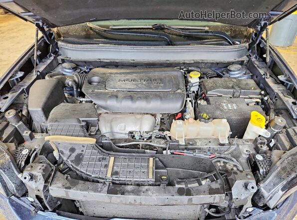 1C4PJMCB9KD424255 2019 JEEP CHEROKEE Blue Вид підкапотного простору