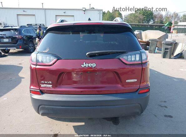 1C4PJMCB9LD550780 2020 JEEP CHEROKEE Burgundy 