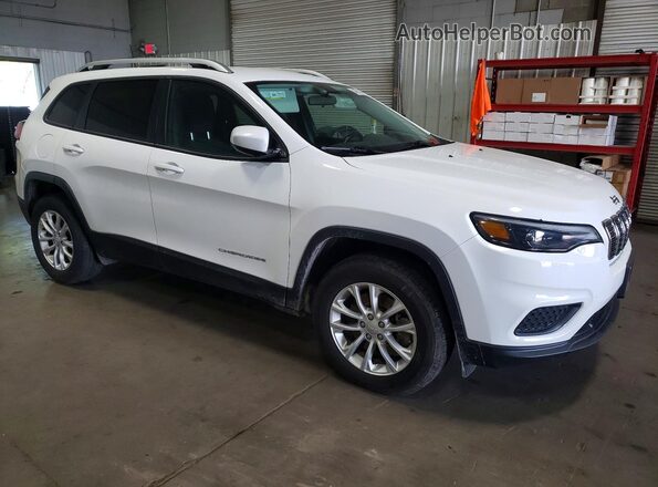 1C4PJMCB9LD589420 2020 JEEP CHEROKEE White Przód prawy
