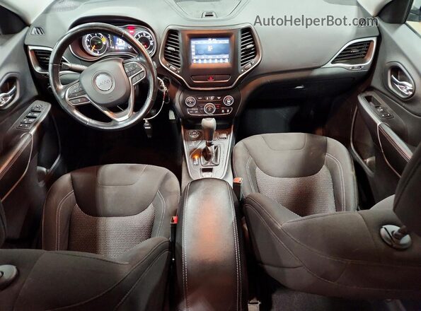 1C4PJMCB9LD589420 2020 JEEP CHEROKEE White Widok deski rozdzielczej