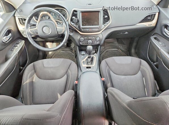 1C4PJMCBXGW357077 2016 JEEP CHEROKEE Black Առջևի վահանակի տեսք