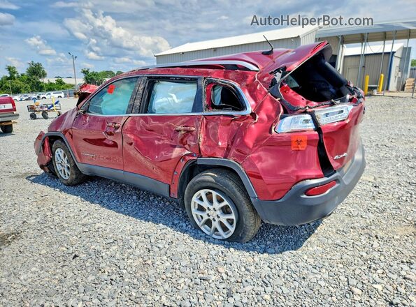 1C4PJMCBXHD230357 2017 JEEP CHEROKEE Burgundy უკანა მარცხენა