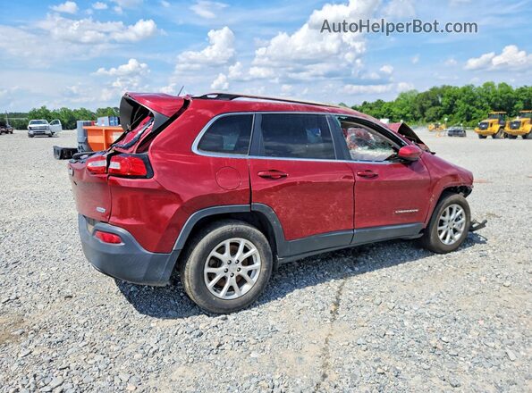 1C4PJMCBXHD230357 2017 JEEP CHEROKEE Burgundy უკანა მარჯვენა