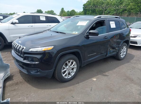 1C4PJMCS0GW188123 2016 JEEP CHEROKEE Black Front left