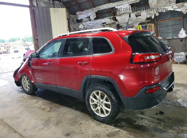1C4PJMCS0GW360067 2016 JEEP CHEROKEE Red Հետևի ձախ