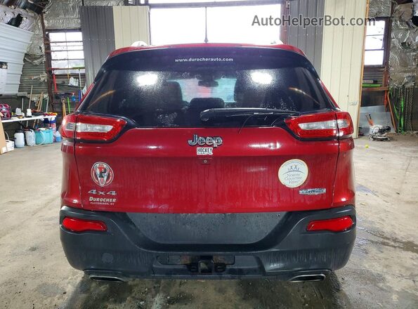 1C4PJMCS0GW360067 2016 JEEP CHEROKEE Red Հետևի տեսք