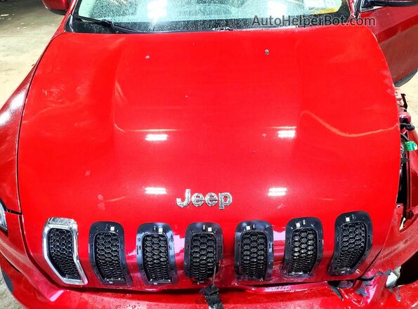 1C4PJMCS0GW360067 2016 JEEP CHEROKEE Red Շարժիչի բաժամունքի տեսք