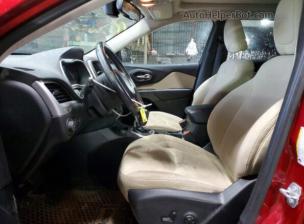 1C4PJMCS0GW360067 2016 JEEP CHEROKEE Red Սալոնի դիմացի տեսք