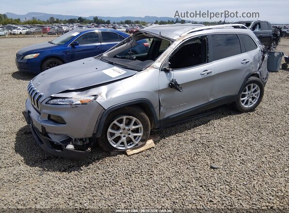 1C4PJMCS0HW570556 2017 JEEP CHEROKEE Gray Front left