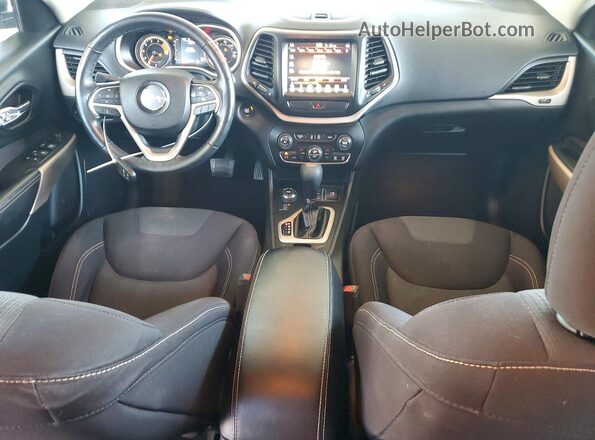 1C4PJMCS0HW576941 2017 JEEP CHEROKEE Black Dashboard view