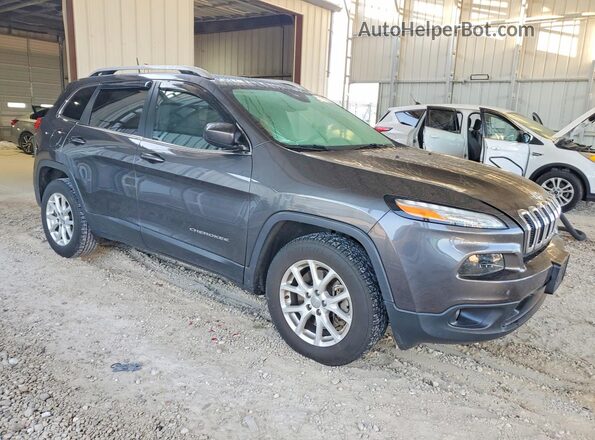 1C4PJMCS0HW576941 2017 JEEP CHEROKEE Black Front right