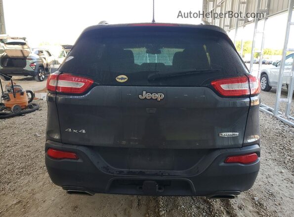 1C4PJMCS0HW576941 2017 JEEP CHEROKEE Black Rear view