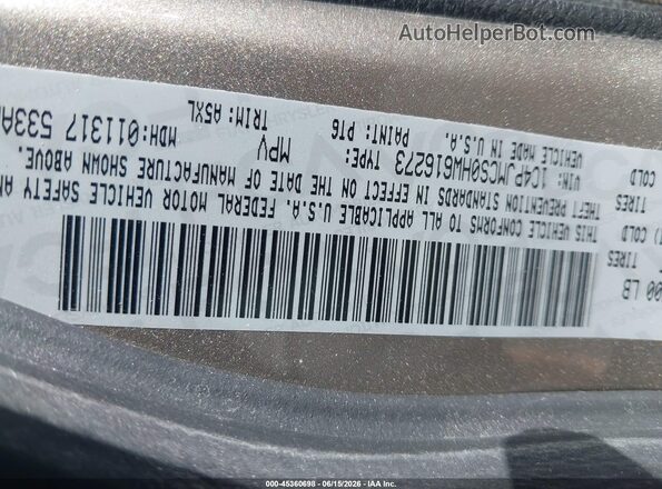 1C4PJMCS0HW616273 2017 JEEP CHEROKEE Gray ძრავის განყოფილების ხედი
