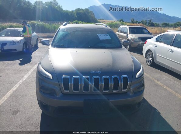 1C4PJMCS0HW616273 2017 JEEP CHEROKEE Gray ხელსაწყოთა პანელის ხედი