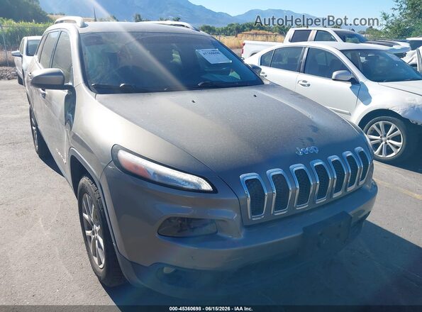 1C4PJMCS0HW616273 2017 JEEP CHEROKEE Gray წინა ხედი