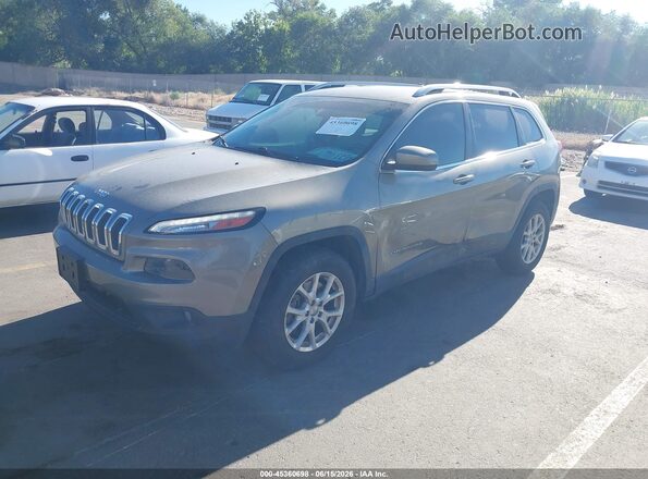 1C4PJMCS0HW616273 2017 JEEP CHEROKEE Gray წინა მარცხენა ხედი სამი მეოთხედიდან