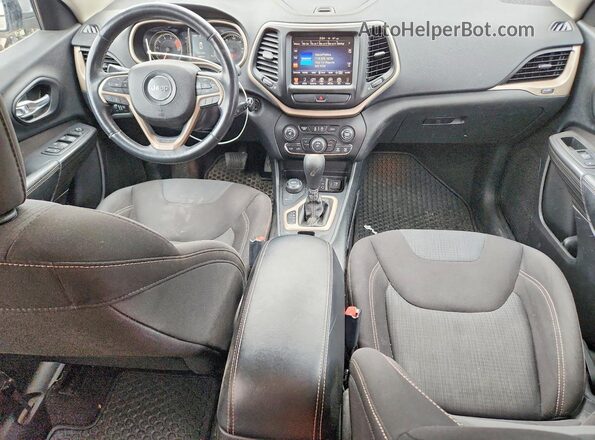 1C4PJMCS1GW175722 2016 JEEP CHEROKEE Gray Առջևի վահանակի տեսք