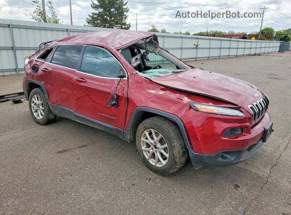 1C4PJMCS1GW215703 2016 JEEP CHEROKEE Red Delantero derecho