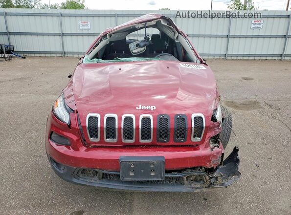 1C4PJMCS1GW215703 2016 JEEP CHEROKEE Red Vista frontal